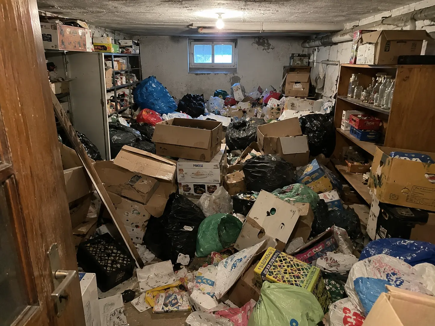 Vorher – Entrümpelung